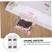 VINTORKY 40pcs Sponge Stick Mini Cosmetic Brushes Eyeshadow Application Brush Glitter Eyeshadow Plastic Abs - Buy Online on GoSupps.com