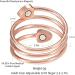ENERCOPPEX 3500 Gauss Adjustable Magnetic Ring - 99.99% Pure Copper Classic Love Design Rose Gold for Women - Buy Online on GoSupps.com