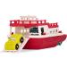 Wonder Wheels Ferry Floating Bath Toy Boat with Cars for Toddlers - Red/White (3 pcs) | Age 1+ | 100% Recyclable | VE1059Z - Buy Online on GoSupps.com
