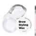  Ruwshuuk Eyebrow Wax Clear Eyebrow Gel | Waterproof Eyebrow Wax Laminating Gel Use Eye Care Eye Care Make-up for Women Wife Adults  - Buy Online on GoSupps.com