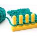 Authentic Knitting Board Zippy Knitting Loom 5.25x3 - Yellow - Buy Online on GoSupps.com