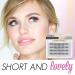 4 Packs Andrea Stacked Knot-Free Short Black Individual False Lashes - Buy Online on GoSupps.com