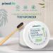 Primal Life Organics Dirty Mouth Toothpowder - 0.25oz | Natural Tooth Cleaning Powder with Essential Oils, Hydroxyapatite, and Clays | 60+ Brushings | Paleo, Organic, Vegan - Spearmint Flavor - Buy Online on GoSupps.com