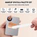 Picasso Makeup Spatula and Palette Set with Powder Puff - Beauty Skincare Cosmetic Tool for Foundation Mixing and Nail Art - Buy Online on GoSupps.com