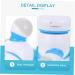 Beavorty 1Stk Electric Hand & Shoulder Massager Vibrating Back Massage Roller & Multifunctional Tool for Office Relief | 9.5x9.5cm Blue - Buy Online on GoSupps.com
