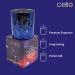 Cello Celestial Scented Candle with Lazurite Gemstones - Metallic Blue Candle with Blue Crystals for Men and Women. Ideal Candle Gift - Buy Online on GoSupps.com