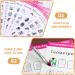 Mobestech 1 Set Manicure Exercise Book Manicure Kit Nail Kit Nail Supplies Kit Nail Art Pen Nail Art Practice Supplies Nail Detail Pen Nail Art Practice Liner Pen for Beginner Nail Liner Pen - Buy Online on GoSupps.com
