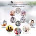 Buy 6Pcs Elegant Pill Box Case - Portable CREATIEE-PRO Medicine Organizer for Travel | Fashionable & Practical Vitamin Holder (6 Patterns 1.6 Inches - Buy Online on GoSupps.com