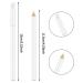 6-Piece White Nail Pencils with Cuticle Pusher - 2-in-1 Whitening Pencils for French Manicure Supplies - Buy Online on GoSupps.com