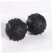 Buy Healvian Double Massage Ball - Trigger Point & Foot Massage - Black R Ball - Perfect for Body & Lacrosse Therapy - Shop Internationally! - Buy Online on GoSupps.com