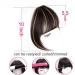 Bangs Bangs Hair for Women Bangs Hair Clip Extension Brazilian Human Hair Blunt Bangs Clip In Thick Natural Hair Extension Non-Remy Clip-In Neat Bang Hairpieces for Women Curved Bangs for Daily Wear 1B Black 12g T - Buy Online on GoSupps.com