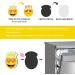 MORCART Emoji Dishwasher Magnets Clean Dirty Sign for Dishwashers Refrigerators Washing Machines etc Emoji Dishwasher Magnets 008 - Buy Online on GoSupps.com
