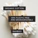 UpCircle Bamboo Cotton Buds - 200 Pieces | Sustainable & Plastic-Free | Fully Recyclable Ear Buds - Buy Online on GoSupps.com