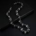 Buy Magnetic Necklace - Hematite Therapy Beads Jewelry for Men & Women | Elegant Rhinestone Gift - Buy Online on GoSupps.com