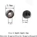 1000pcs Dark Brown Silicone Lined Nano Rings for Nano Tip Hair Extensions - Micro Nano Beads - Buy Online on GoSupps.com