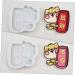 NUOBESTY 4 Pcs Shiba Inu Drawing Stencil Silicone Molds De Para Gelatinas Handmade Craft Mold Crystal Plaster - Buy Online on GoSupps.com