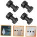 Gadpiparty 20 pcs Towels Bathroom Practical for Premium Metal Storage Mount Hooks Towel with Home Mounted 2.9X1.8CMx5pcs Blackx5pcs - Buy Online on GoSupps.com
