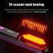 Portable Cordless Hair Straightener Brush with LED Display | Mini Ionic Straightener & Accessories for Travel - Buy Online on GoSupps.com