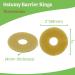 Elastic Moldable Ostomy Barrier Rings 2 (48mm) 4mm Thickness - Non-Leaking Seal, Sting-Free Hydrocolloid Skin Barrier Extender Ring for Colostomy Bags - 10 Pack - Buy Online on GoSupps.com