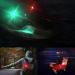 6pcs LED Navigation Lights for Boats Kayak - Safety Light with 3 Flashing Modes - Easy Clip-On Kit for Boat Bow, Stern, Mast, Paddles - Kayaking Accessories for Yacht, Bike Tail - Red Green White - Buy Online on GoSupps.com