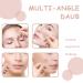 Wllhyf Mini Makeup Sponge Blender - 6 Pcs Soft Puff for Face & Body | Ideal for Foundation Powder & Highlight - Perfect for Dark Skin - Buy Online on GoSupps.com