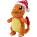 Pok mon Official 8-Inch Holiday Charmander Plush with Santa Hat - Premium Quality Toy - Buy Online on GoSupps.com