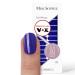 Miss Sophie nail film - Magic Carpet - single -colored blue nail wraps - 24 Ultra -thin self -adhesive long -lasting nail foils Magic Carpet 24