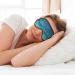 Deep Blue Sea Unisex Adjustable Blackout Sleep Eye Mask - Perfect for Home Travel Yoga & Office Naps - Buy Online on GoSupps.com
