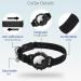 Reflective Airtag Cat Neck Band | Leather GPS Tracker with Apple Airtag Holder & Bell | Pink | Fits Young Cats 9-13 Inch (23-33cm) - Fast International Shipping - Buy Online on GoSupps.com