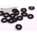 Miya 10 Black Elastic Telephone Cable Hair Ties - Stylish Spiral Hair Accessories & Bracelets - Buy Online on GoSupps.com