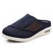 Extra Wide Diabetic Shoes Adjustable Breathable Light Antiskid Edema of Fasciitis Bunions Arthritis Swollen Feet Walking Shoes (Color : Blue Size : 12)