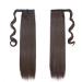 Ponytail Clip-in Braid Extension Hairpiece - 55cm Dark Brown Realistic Hair Extensions - Buy Online on GoSupps.com