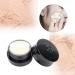 Makeup Powder Compact Empty Vintage Rose Portable Empty Loose Powder Container Box with Sifter and Powder Puff for Girls(Black) - Buy Online on GoSupps.com