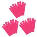 Ipetboom 3 Pairs Night Moisturizing Gloves Cracked Hands Repair Cream Gel Gloves Spa Gloves Womens Glove Exfoliating Gloves Compact Gloves Care Moisturizing Gloves Skin Care Accessories