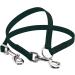 BioThane Coupling Leash for Two Dogs - 0.5m Dark Green | Selectable Width | Durable & Adjustable Pet Accessory - Buy Online on GoSupps.com