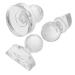 DRESSOOS 3pcs Platen Tool Eye Shadow Stamp Tool Makeup Powder Stamper Tamper Transparent Acrylic