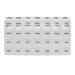 ProMed Weekly 4 Times Daily 7 Day Pill Organizer for Medication Vitamins & Supplements | Ergonomic Pill Case with Removable Clear Compartments | BPA-Free & Medical-Grade Plastic