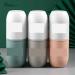 Digjobk Portable Toothbrush Cup & Case - Travel-Friendly Light Gray Toothbrush Holder for Couples & Bathroom | Creative Plastic Design - Buy Online on GoSupps.com