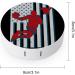 USA American Flag Basketball Contact Lens Case | Portable Cute Eye Kit with Mirror for Travel - Buy Online on GoSupps.com