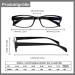 Cojwis Reading Glasses 6 Pack for Men & Women - Quality Spring Hinge Blue Light Filter Readers (Mixed Colors 2.0 0.0) - International Shipping Available - Buy Online on GoSupps.com