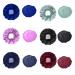 6-Piece Satin Silk Bonnet Set for Women - Soft Sleep Cap with Wide Elastic Band (Black, Silver, Red, Blue, Purple, Dark Blue) - Buy Online on GoSupps.com