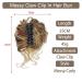 RPAEOY Curly Wavy Hair Tie with Clip - Synthetic Messy Bun Hair Scrunchy for Women (Golden Brown) - International Shipping Available - Buy Online on GoSupps.com