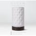 Earnest Living Oil Diffuser for Essential Oils - White Ceramic Large Room Aromatherapy 4 Timers 7 Night Lights Auto Shutoff 100ml - 2 Glossy Ceramic Pieces - Buy Online on GoSupps.com