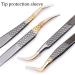 LUKEO Eyelash Extension Tweezers - Easy Fan Russian Volume Lashes - Set of 4 - Buy Online on GoSupps.com