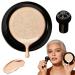 Foundation for Older Women 2026 New Mushroom Head Cushion CC Cream Glow Foundation for Mature Skin Moisturizing Concealer Brighten Long-Lasting (Natural)