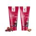 NutriGlow NATURALS Wine Face Scrub (100gm) Wine Body Lotion (150gm)