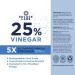 25% Pure Vinegar - 5X Concentrated Industrial Grade All Purpose Biodegradable One of Strongest Available. (16oz (474ml)) 473 ml (Pack of 1) - Buy Online on GoSupps.com