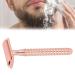 Double-Cutting Safety Razor for Men | Non-Slip Handle | Zinc Alloy | Washable Body Hair Removal Tool (Copper) - Shop Now! - Buy Online on GoSupps.com