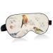 Haskirky Light Blocking Eye Mask Breathable and Adjustable Adult Men and Women Travel on Business Trips Yoga Meditation Light Smooth Comfortable Eye Mask Office Deep Sleep Goodies Cartoon Birds