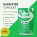 Black Swan Quercetin Supplement - 750mg Veg Capsule - Supports Blood Pressure Joint Health and Heart Health with Anti-oxidant and Anti-inflammatory Properties - 120 Capsules - Buy Online on GoSupps.com